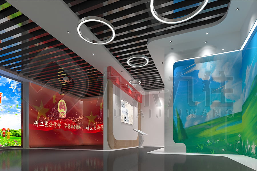法制宣傳教育館，普法教育，展廳設(shè)計(jì)，多媒體設(shè)備